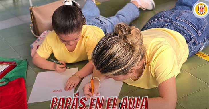 Papás en el aula