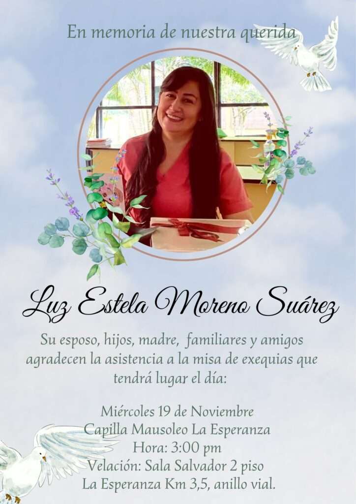 En memoria de nuestra querida Estelita