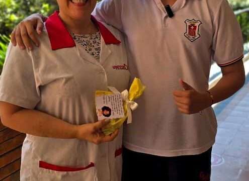 Te abrazo y te agradezco